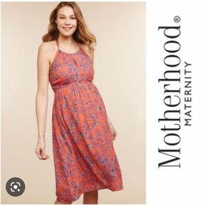 Floral mid length dress